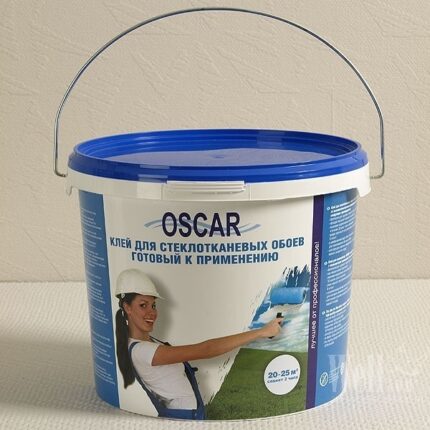 Клей для стеклотканевых обоев Готовый к применению клей «Oscar» 5 кг