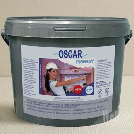 Клей для стеклотканевых обоев Готовый к применению клей Oscar Pigment «Oscar» 10 кг