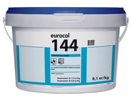 Клей Forbo Eurocol 144 Euromix PU Multi 2К, 8,1 кг